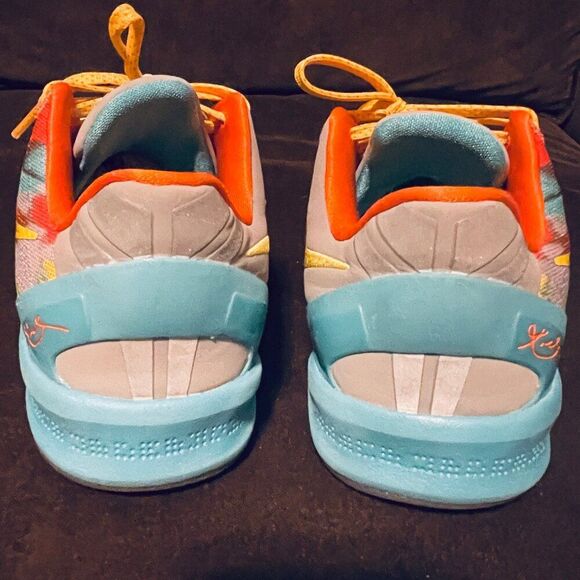 Nike Kobe 8 Protro Venice Beach GS Basketball HF7319-001 Size 5Y 37.5 EUR 4.5 UK - Picture 4 of 16